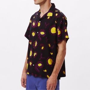 Obey Duster SS Men’s Button Up Shirt Medium
